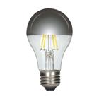 6 Watt LED A19 Lamp - Silver Crown Medium Base 2700K 90 CRI 120 Volts