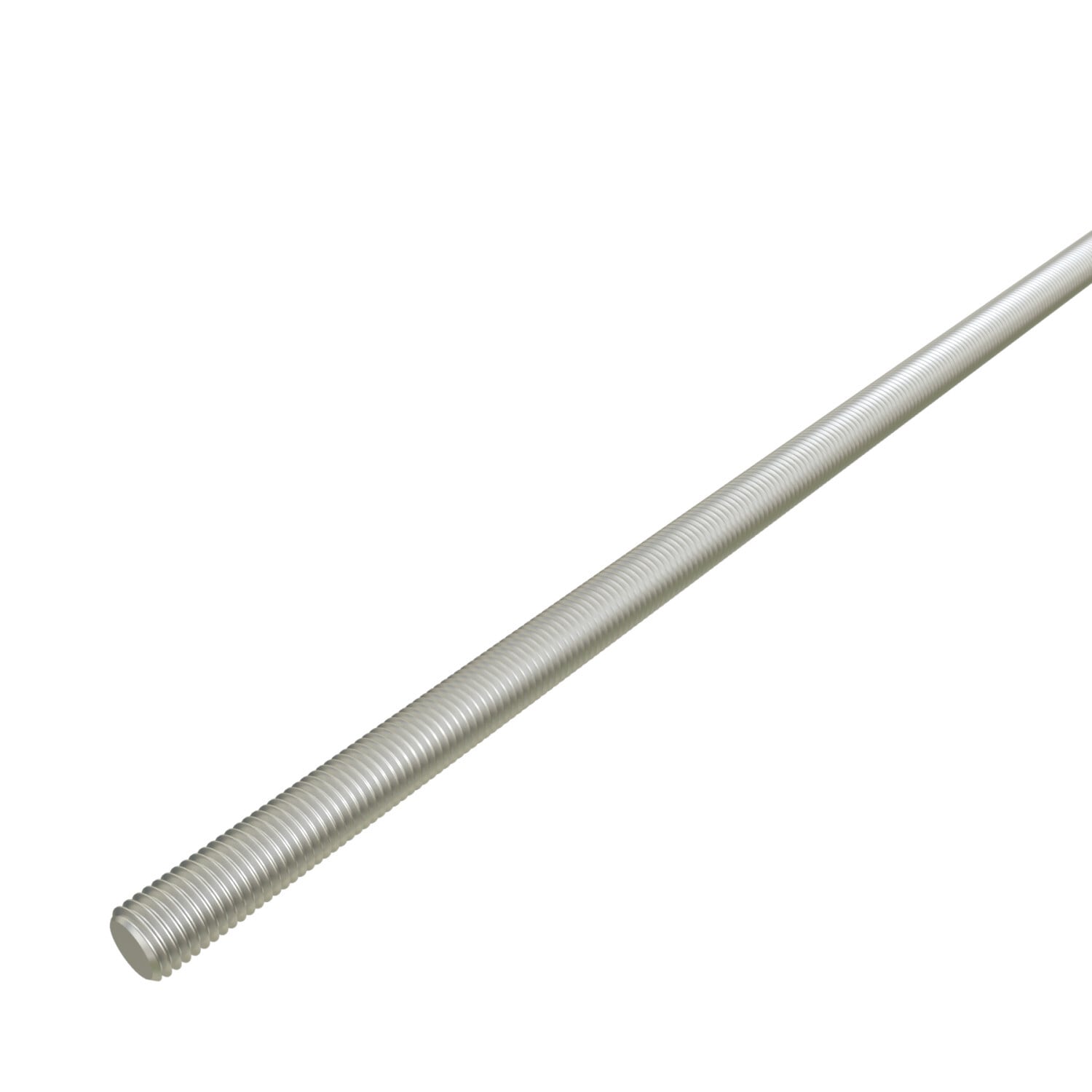 UNISTRUT THREADED ROD, 1/2", 1/2"x 1/2"x 12', SS