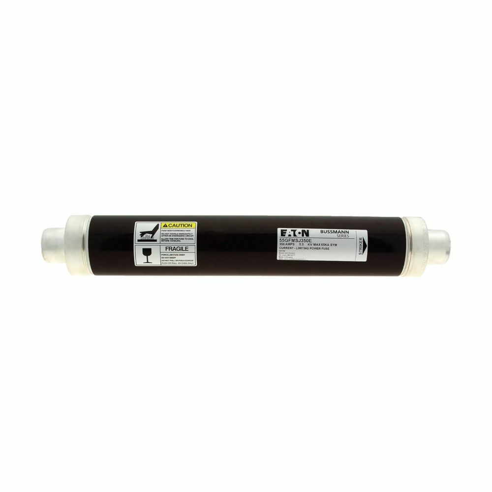 Eaton Bussmann series Fuse, , 400A:450A, Barrels:1, Current Rating:450A, Fuse Indicator:With Indicator, Fuse Type:High Voltage, Interrupt Capacity:65 KA, Interrupt Rating:65 KA, Maximum Design Voltage:5.5 kV