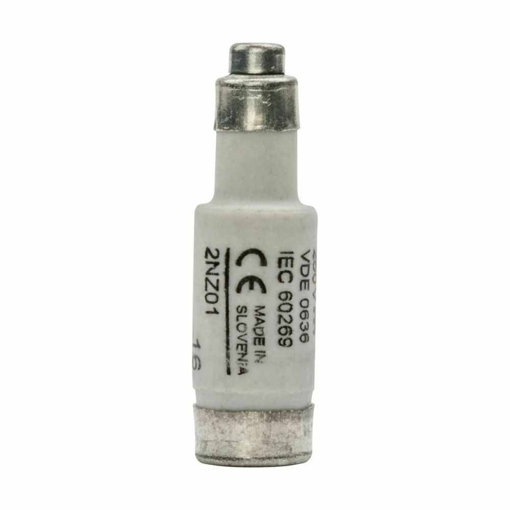 Eaton Bussmann series low voltage D0 fuse, Time-delay, 400V, 2A, 100 kAIC, Non Indicating, fuse, Class C gL/gG, Holder, Pink, Ceramic body