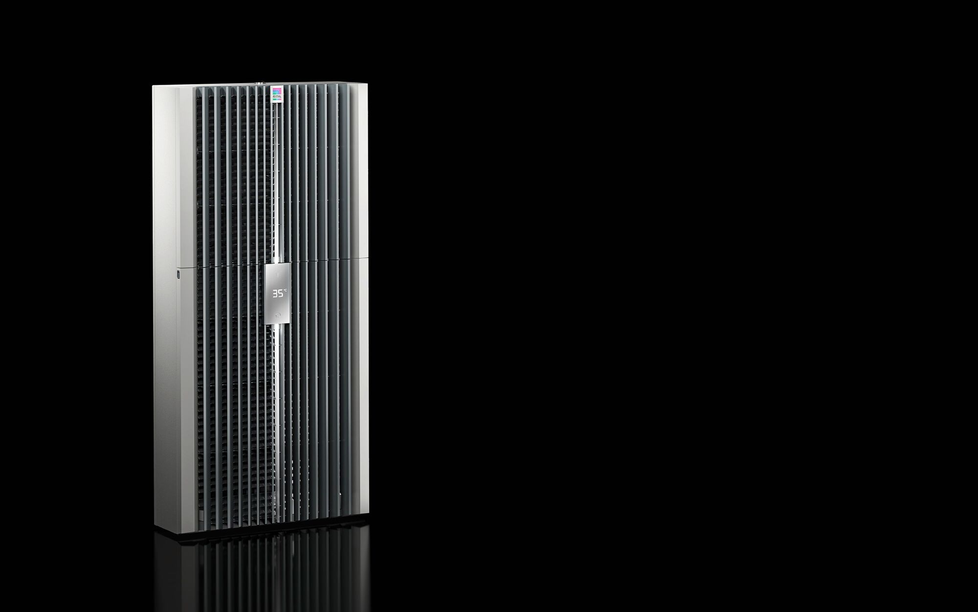 3184800 Blue e+ S Wall Mounted Enclosure Air Conditioner, 3412 BTU, 400 x 950 x 196 mm, Carbon Steel
