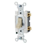 CSB1-15I Grounding Toggle Switch, 120/277 V AC, 15 A, 1/2, 2 hp Power Rating