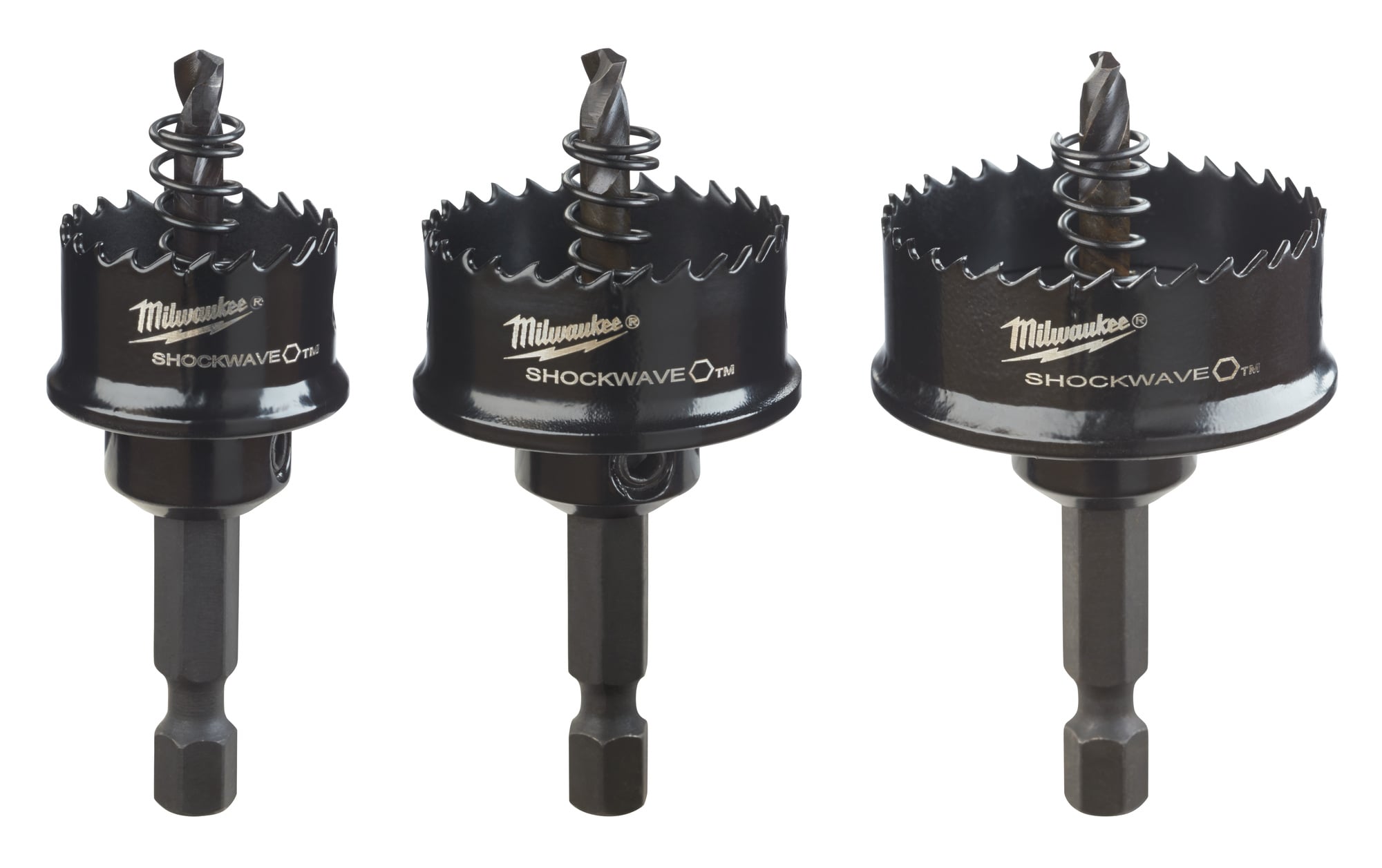 SHOCKWAVE Impact Hole Saw 3-Piece Set