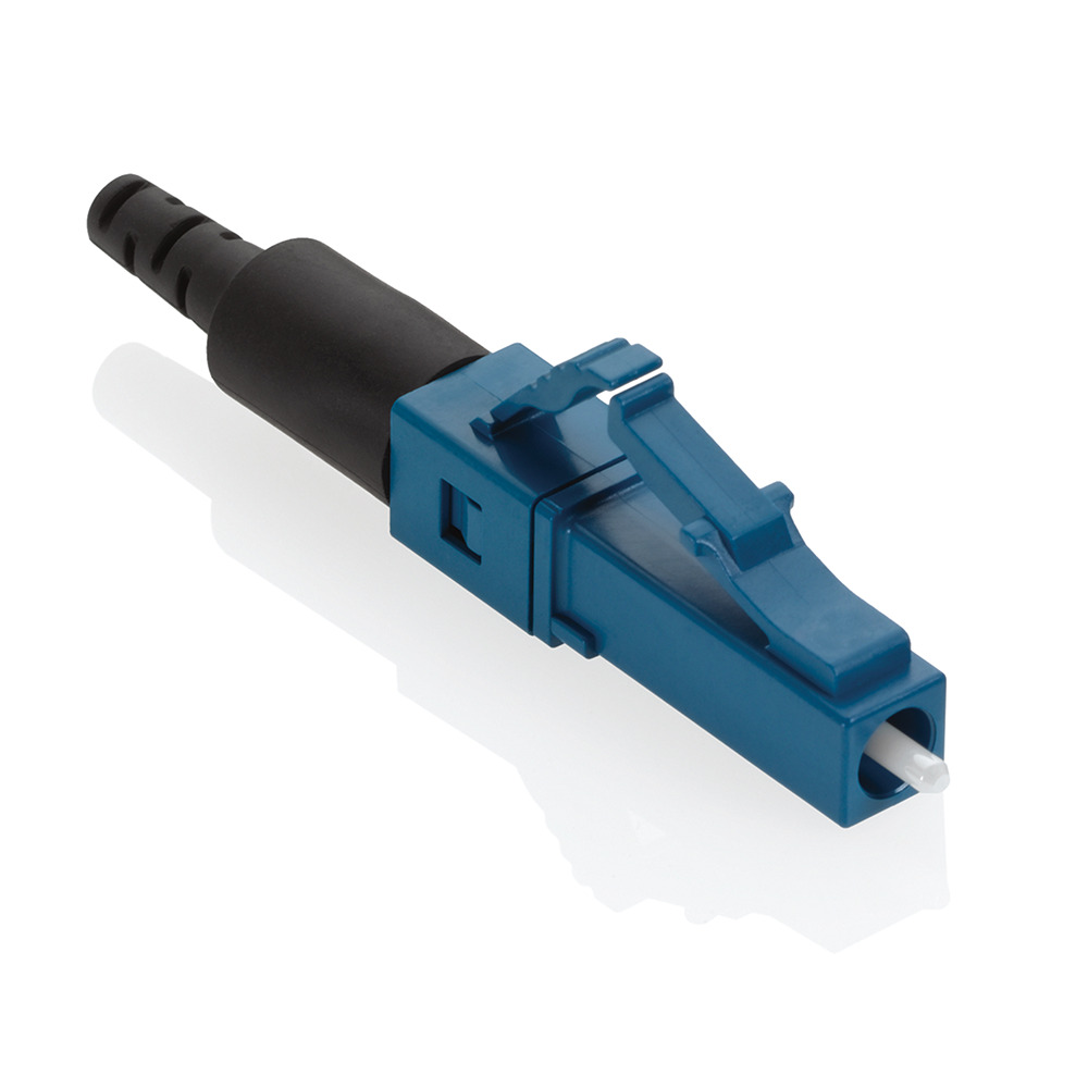 FastCAM Pre-polished Connector, LC (blue), Single-mode