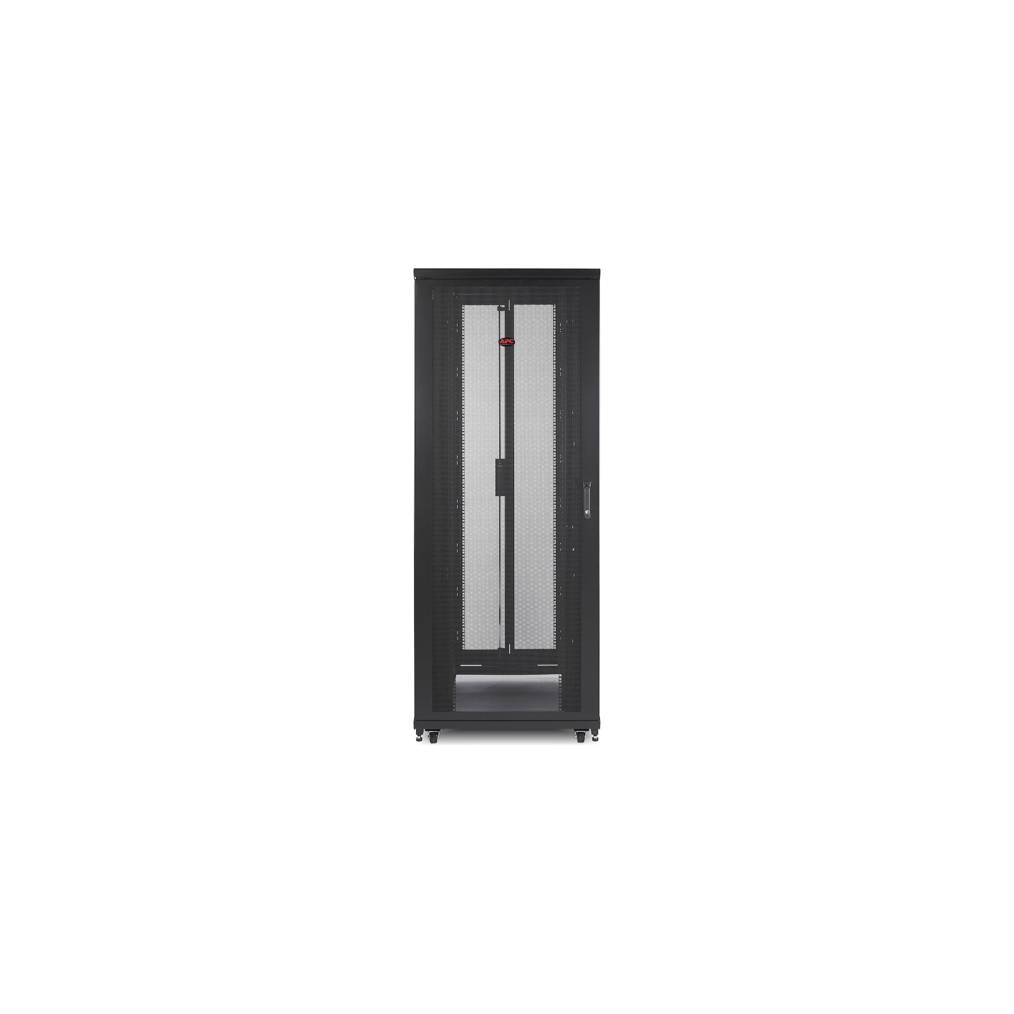 APC NetShelter SV, Server Rack Enclosure, 42U, Black, 2057H x 800W x 1060D mm with Roof, Castors, Feet, 4 Brackets, Bottom and Side Panels