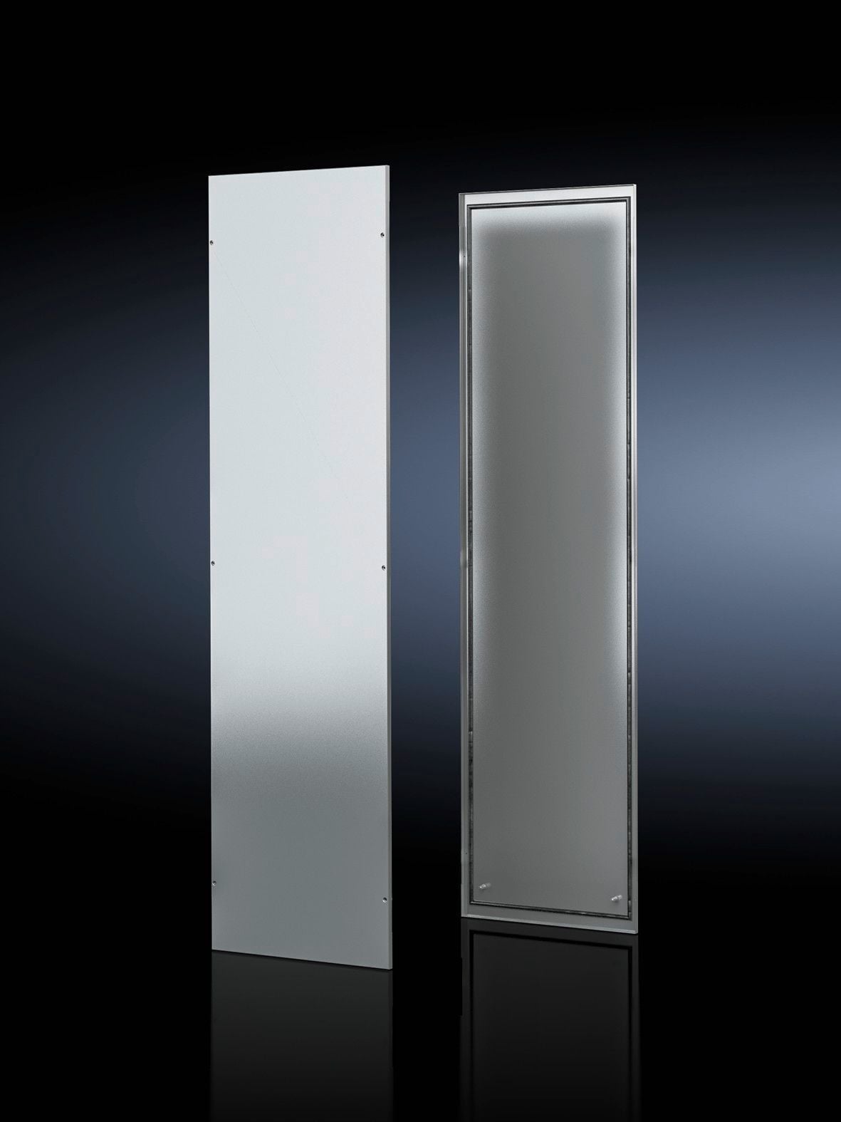 TS Side panel, screw-fastened, for TS, TS IT, for HxD: 2000x600 mm, carbon steel, RAL 7035