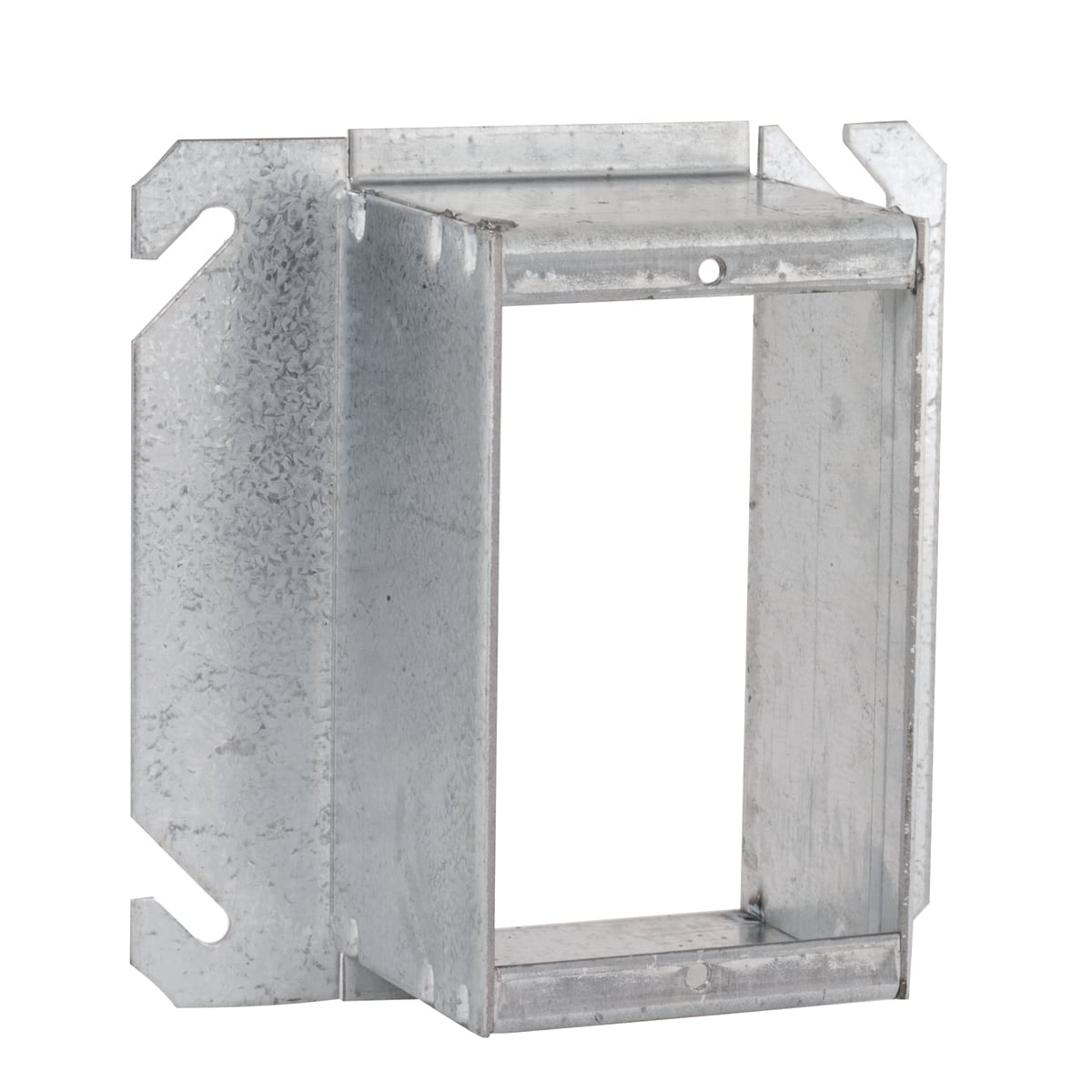 4 In. Square Single Device Covers, Raised 2 In.