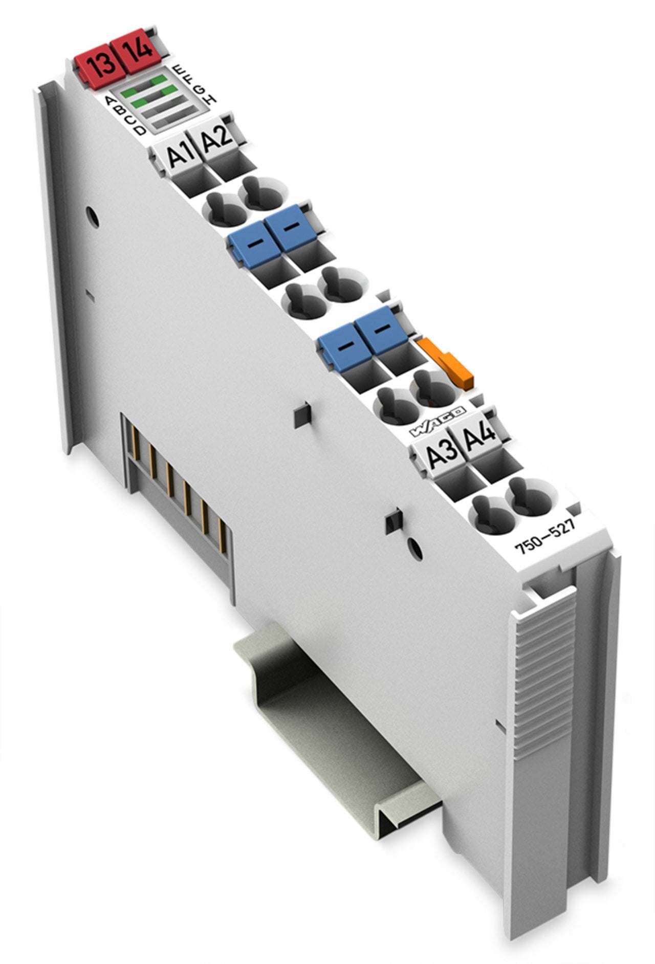 4-channel digital output; 30 VAC/VDC; 2.0 A; Solid-state