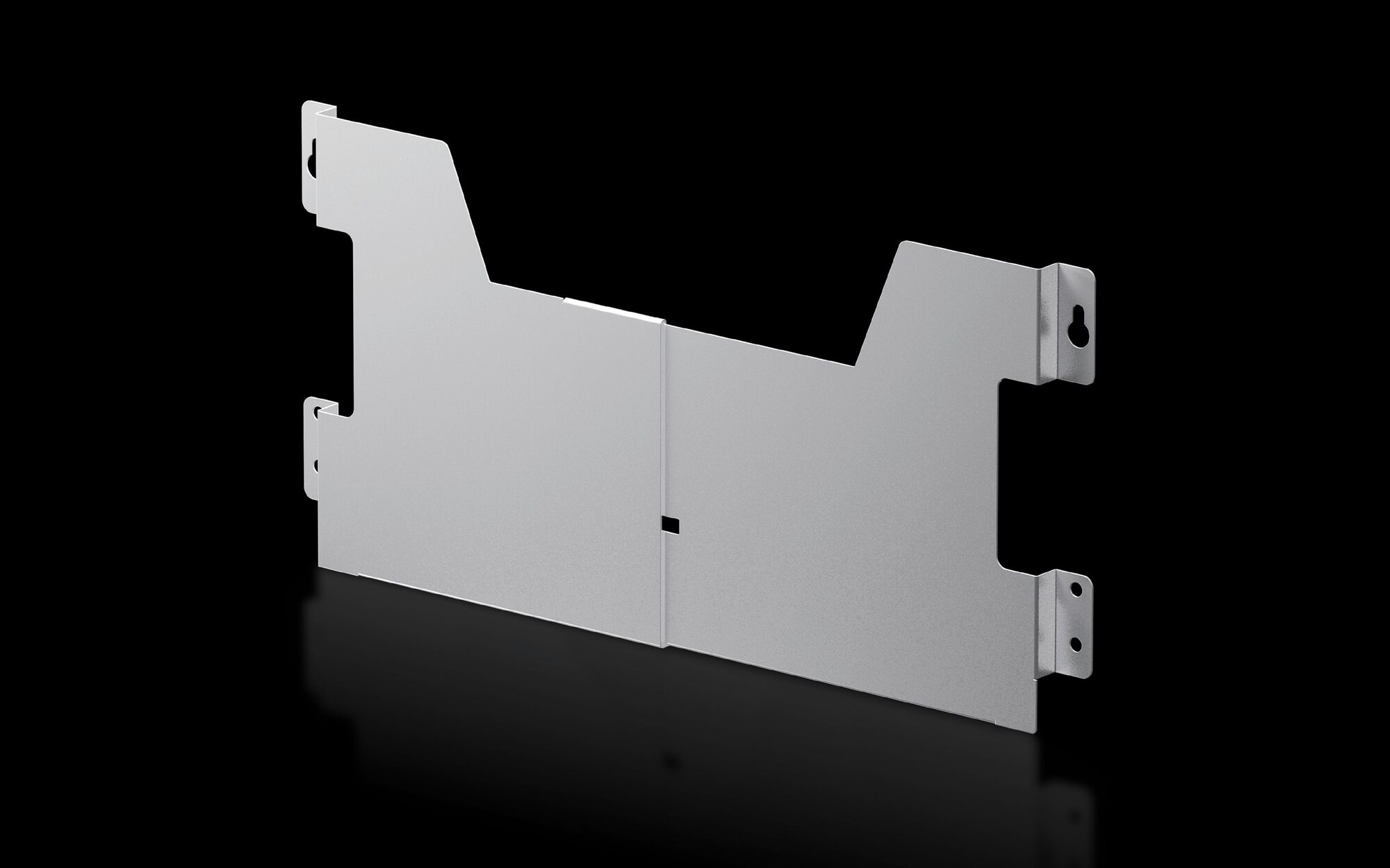 AX carbon steel wiring plan pocket, width-variable, L: 475 - 575 mm , for door width 600 mm