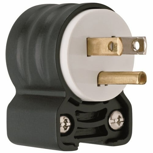 Straight Blade Plug 2pole 3wire 15amp 125volt Angle
