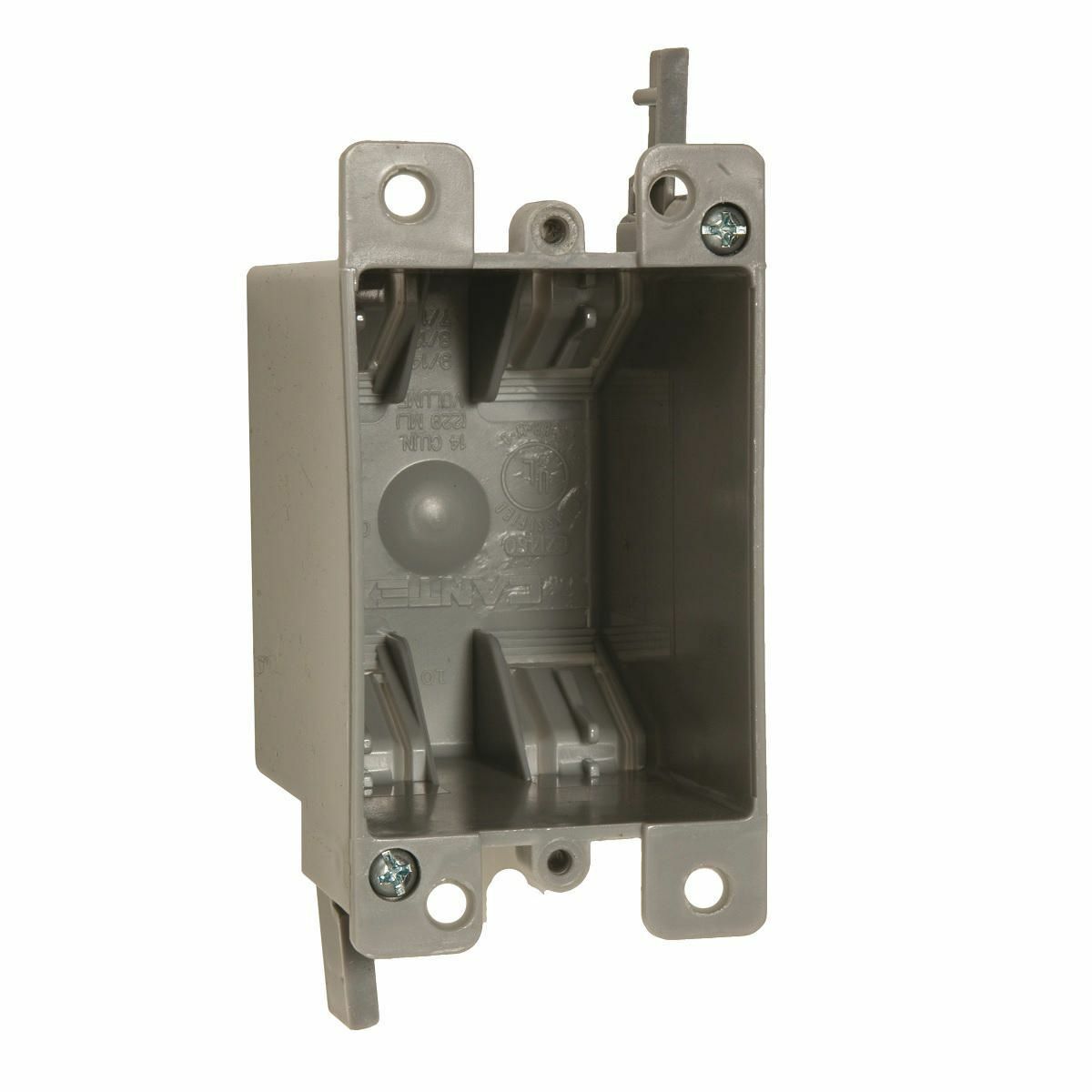 Old Work Cable Boxes - For Nonmetallic Sheathed Cable, Single-gang,2-29/32 In. Deep, 14.0 Cu. In., Flush Mount