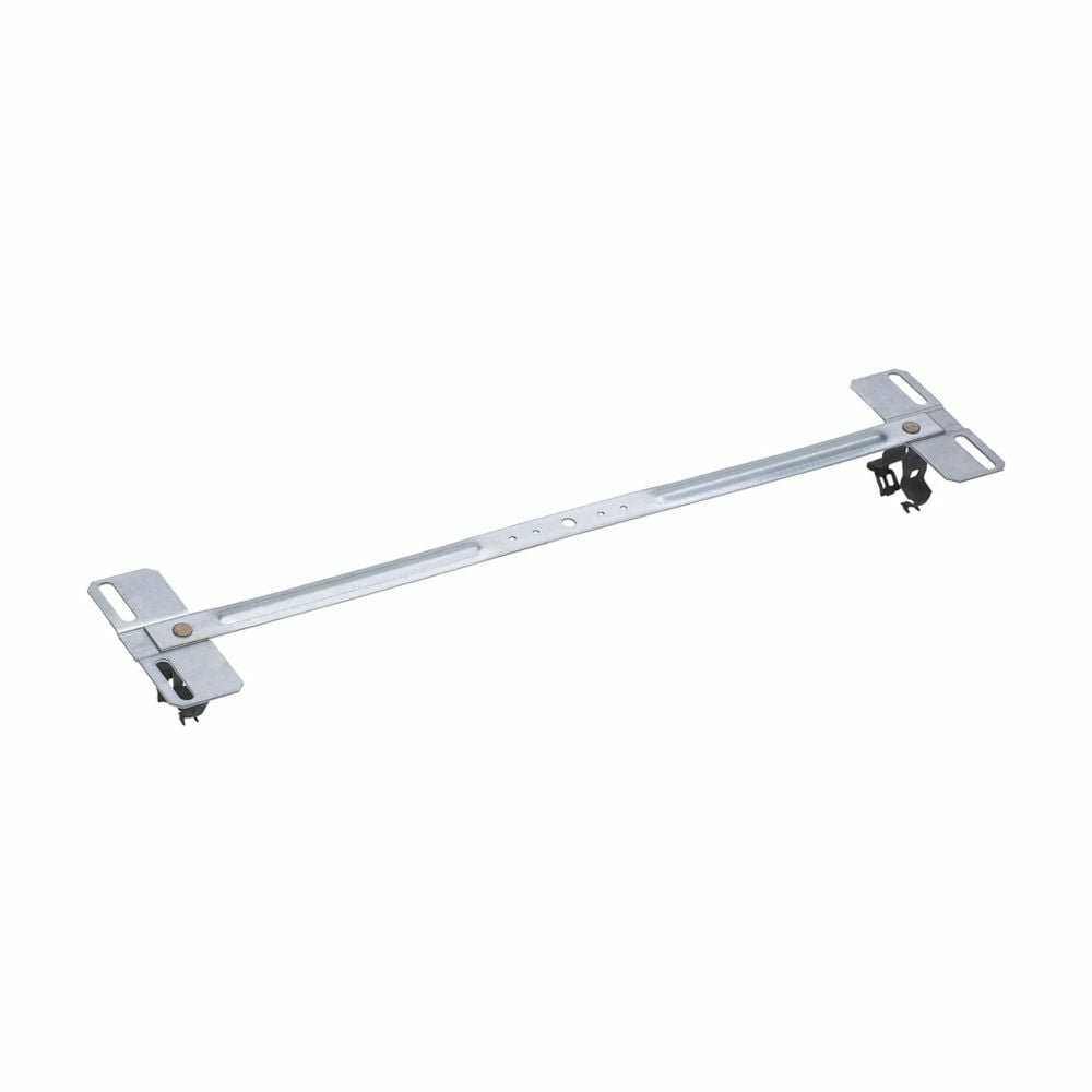 Eaton B-Line series conduit support fasteners, Conduit and cable, 1" Height, 1" Length, 1" Width, 0.645lbs, Conduit size: 0.5" or 0.75", Guide-Rite conduit and box support fasteners, With multiple conduit plate