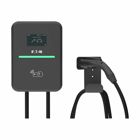 Commercial EV Charger, AC level-2, 11.5kW at 240Vac, 48A, Wi-Fi/Ethernet, OCPP 1.6J, 25' cord-set with J1772 connector, Touchscreen LCD, RFID, QR Code, NEMA 3R, Energy Star