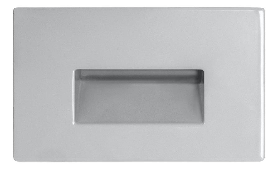Steplight Recessed Horizontal 3W,120V, 3000k, Silver