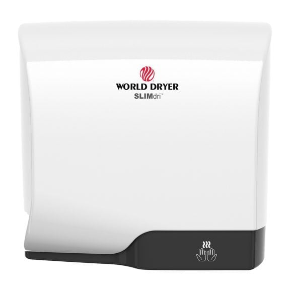 L-974A SLIMdri Automatic ADA Hand Dryer, Aluminum, White