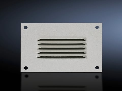 Integrated louvres