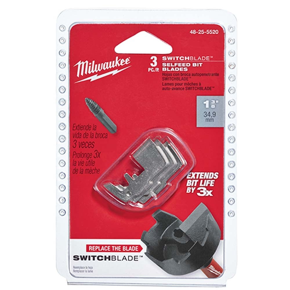 1-1/2 in. SwitchBlade Replacement Blades 3PK