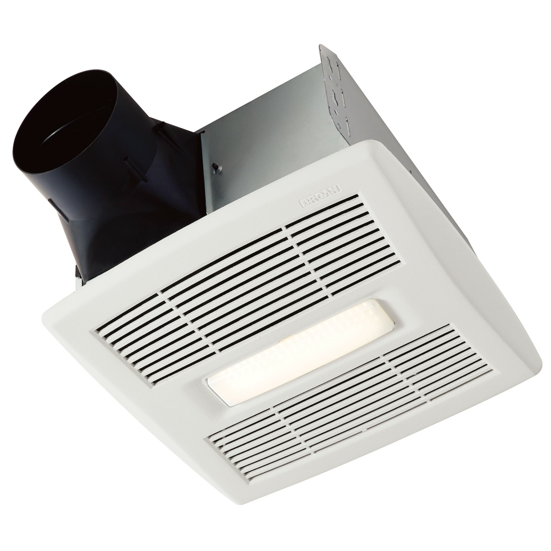AE110L Flex Bathroom Exhaust Fan with Light, Ceiling Roomside Installation, 110 CFM, Energy Star