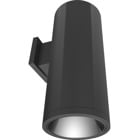 Cylinder Wall Up/Down 6 inch 40W, 3500k, 120-277V, Dimmable 50Deg, Bronze