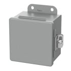 Continuous Hinge Enclosure Clamps CH Type 12, 16x14x10, Gray, Mild Steel