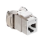Atlas-X1 Cat 6A Shielded QuickPort Connector, Component-Rated, White