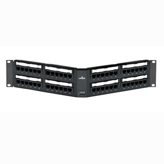 eXtreme 6+ Universal Angled Patch Panel , 48-Port, 2RU, CAT 6