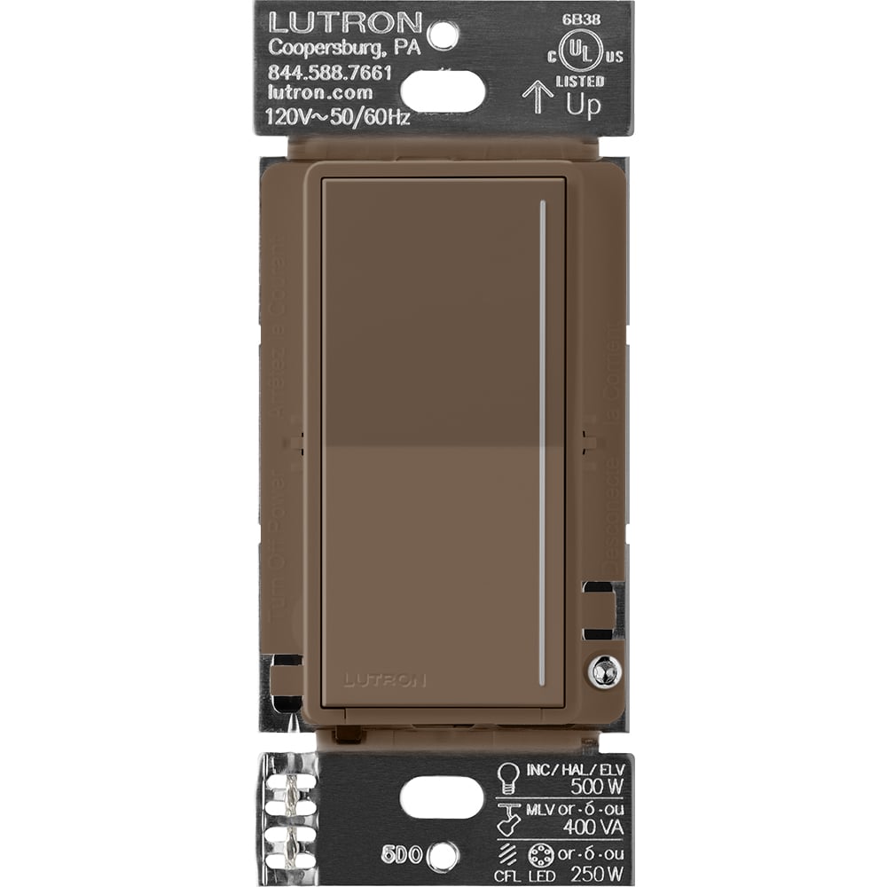 Lutron RadioRA 3 Sunnata RF PRO LED+ Touch Dimmer Switch, 250W - Espresso