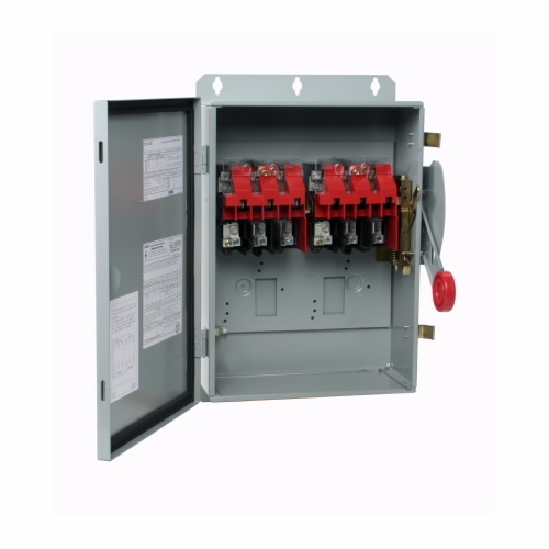 30A/6P HD NF Safety SW 600V NEMA12/3R