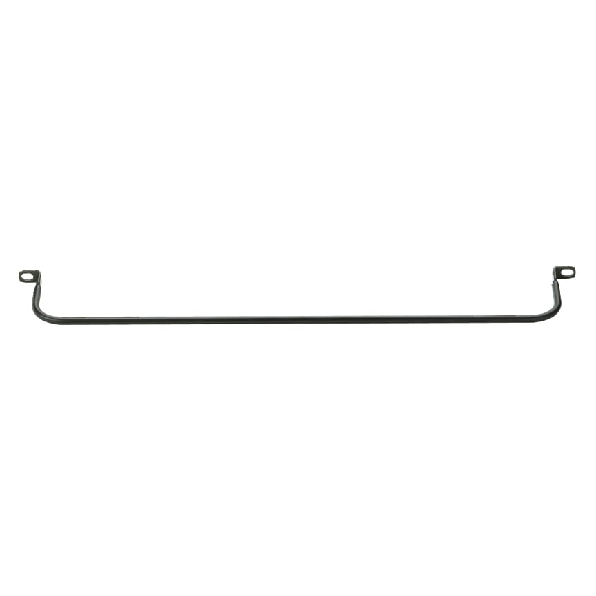 SRB19BLY Extended Strain Relief Bar, 18.98 in W x 2.81 in D x 0.4 in H, Steel, Black, For Use With Patch Panel