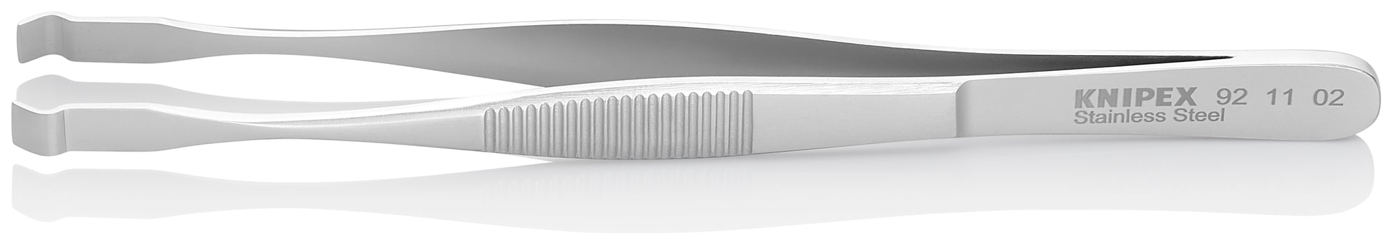 Stainless Steel Positioning Tweezers, 5 3/4 in., 2.80 mm TT, 5.50 mm TW