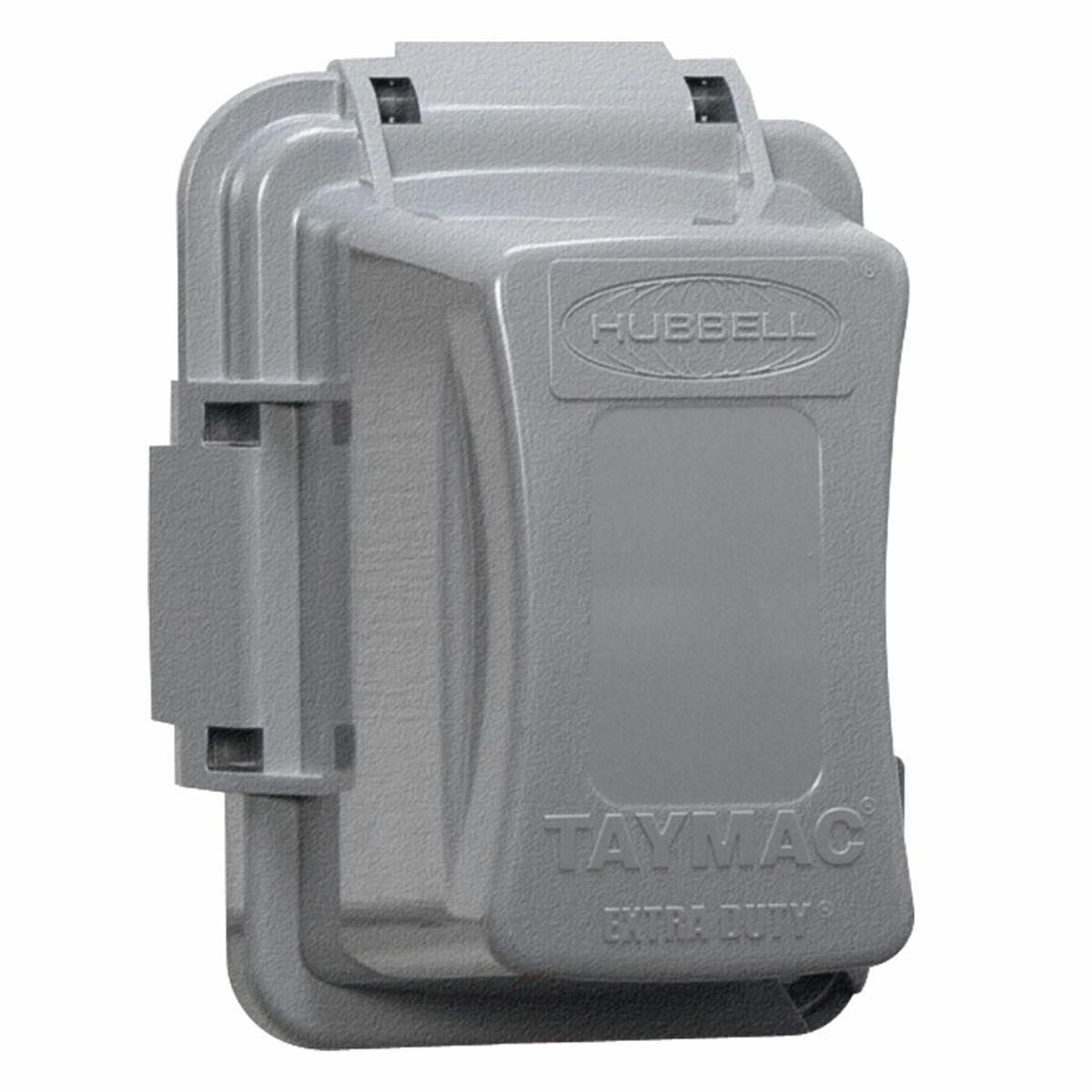 1-Gang Weatherproof In-Use Cover, EXTRA DUTY, 16-in-1, 4-3/4 in. Deep, Gray
