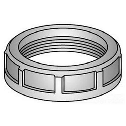 OZ-Gedney Type A Non-Grounding Insulating Bushing, Size: 1-1/4 IN, Phenolic, Black, Connection: Threaded, 150 DEG C, 2-1/8 IN Outside Diameter, 3/4 IN Width, Third Party Certification: UL File Number E-11853, CSA 11584, For Threaded Rigid Conduit An