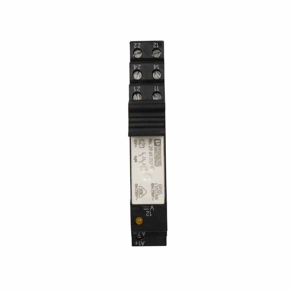 Eaton DPDT Screw Connection, 24V/Vdc, 6A, Standard Terminal Block Relays