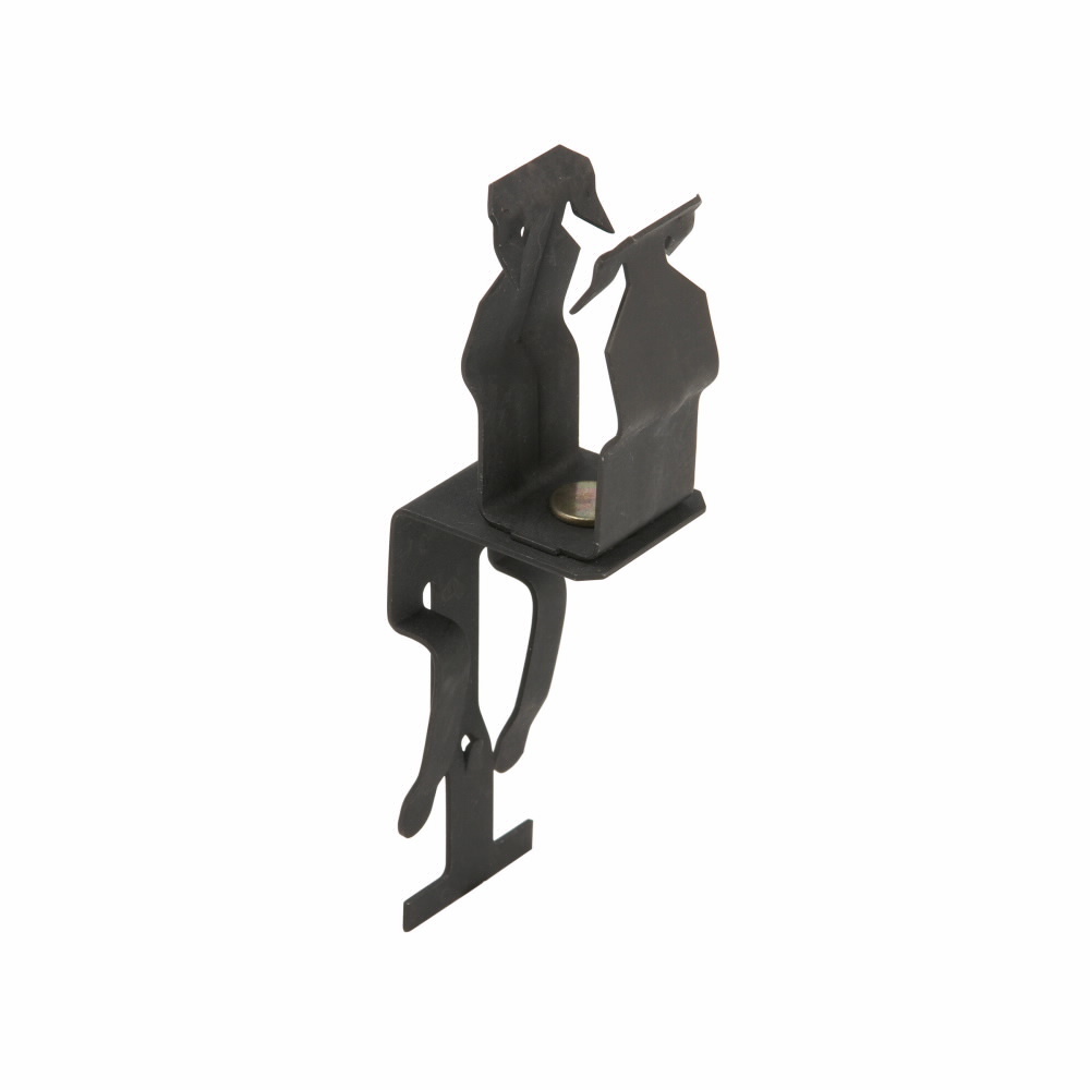 Eaton B-Line series acoustical tee and t-bar fasteners, Acoustical tee, 1" Height, 1" Length, 1" Width, 0.062lbs, Conduit size: 0.5" EMT, Top mount T-bar fasteners