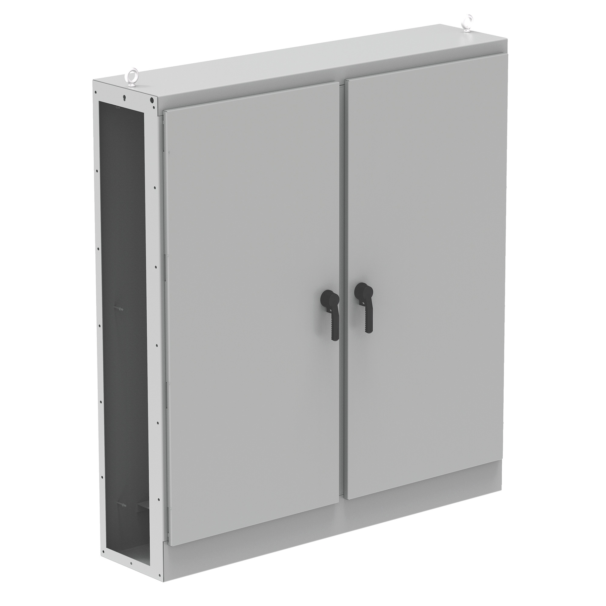Universal Free-Stand Left Side Open, 84.13x78.5x24.13, Stainless Steel 304