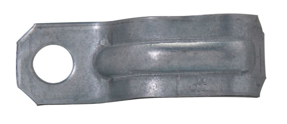 SE701 1-Hole Service Entrance Strap, 8 to 4 AWG, For Use With SE and USE Type Service Entrance Cable, Stamped Steel, Zinc Plated