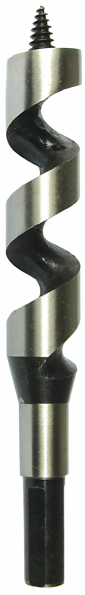 Short Ship Anger Bit, 1 in. bit diameter, 7/16 in. shank diameter, Hex shank type