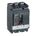 Circuit breaker, ComPact NSX160H, 70kA/415VAC, TMD trip unit 125A, 3 poles 3d
