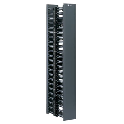 NetRunner Vertical Cable Manager Front a