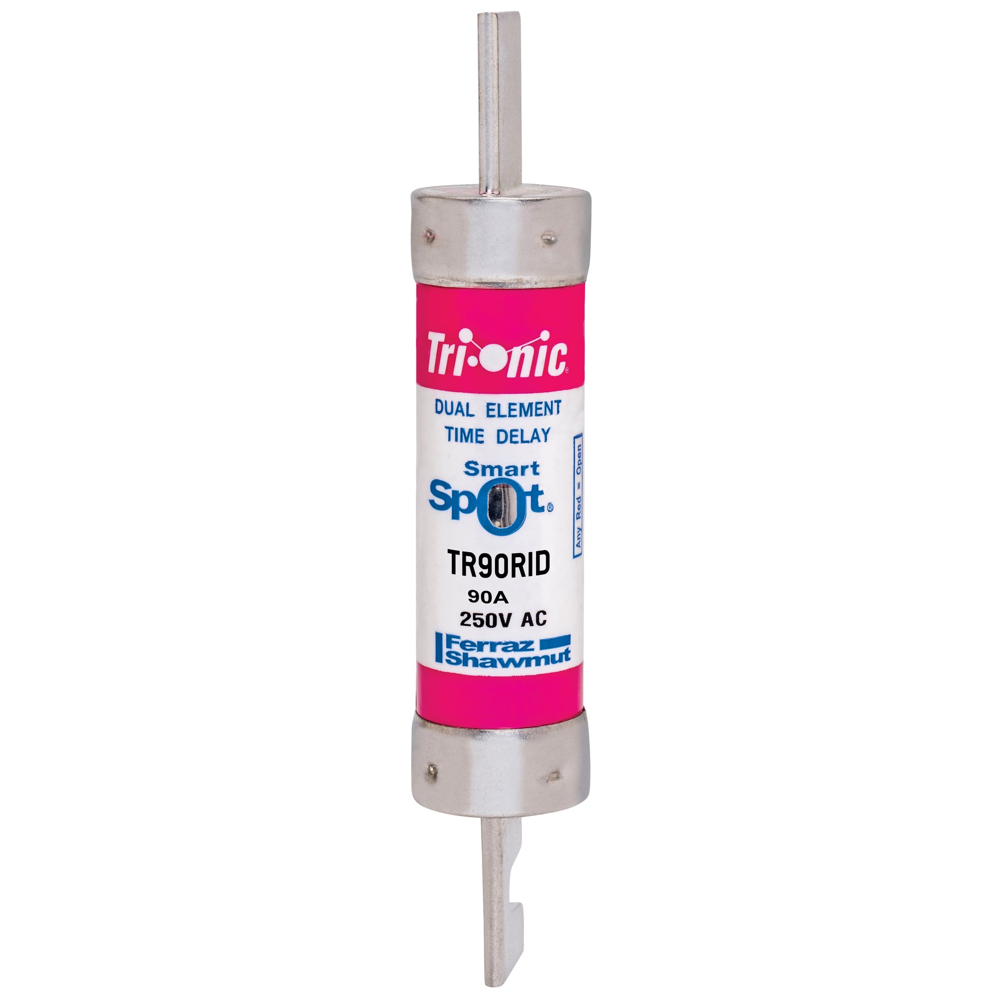 Fuse TR-R - Class RK5 - Time-Delay 250VAC 250VDC 90A Blade SmartSpot