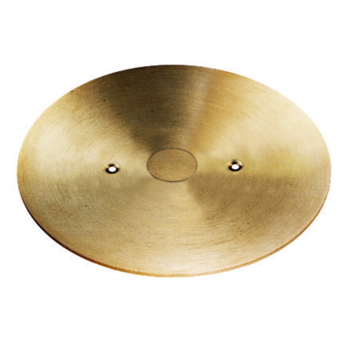 In-Floor Delivery Systems, Fire-Rated Poke-Throughs, Flush Furniture Feed Series, Single Service, Cover Flange, Brass