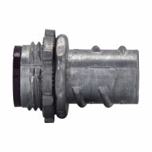Eaton Crouse-Hinds series screw-in type connector, FMC, Straight, Insulated, Zinc die cast, 3/4"