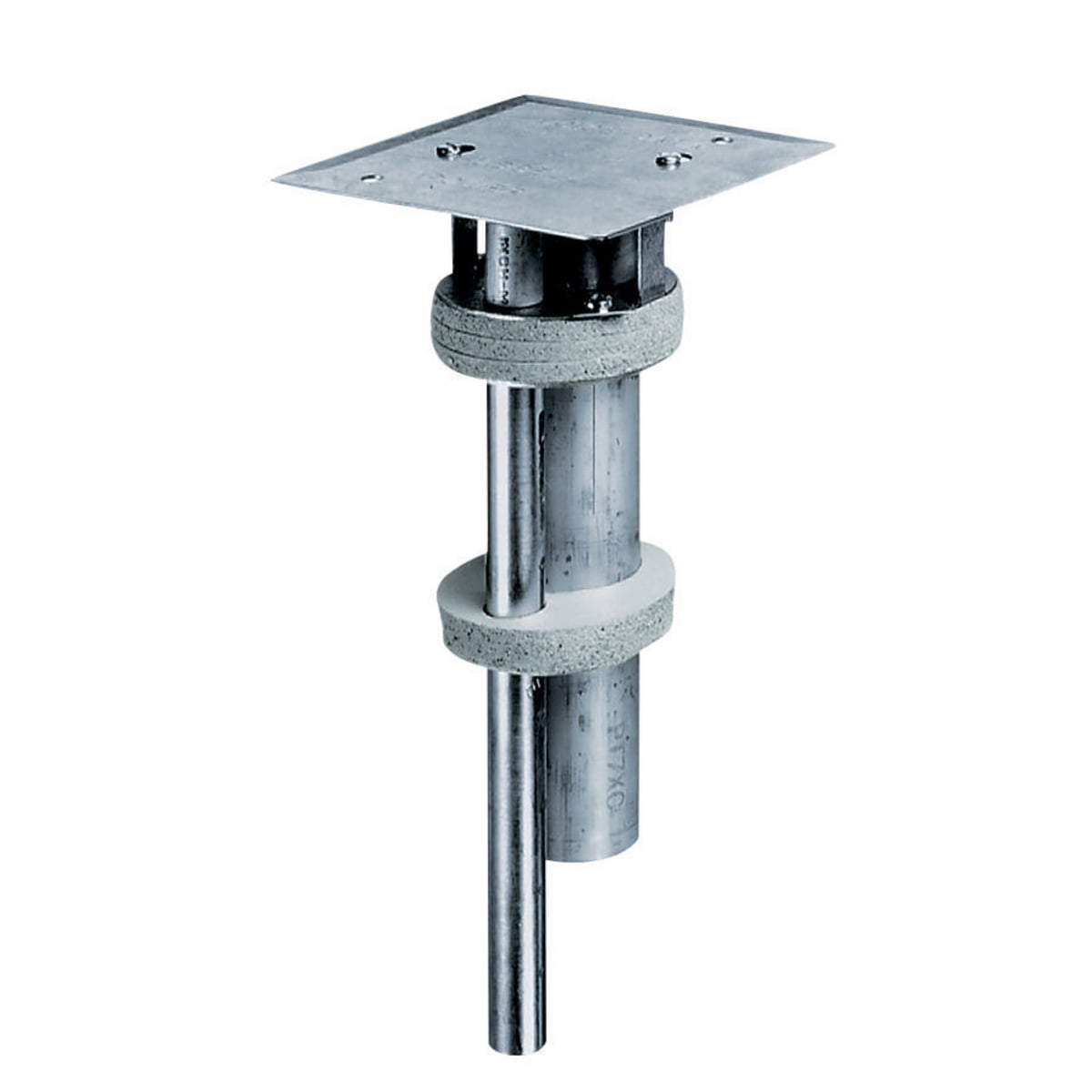 In-Floor Delivery Systems, Fire-Rated Poke-Throughs, Pedestal Series, 3" Through Floor Fitting Only