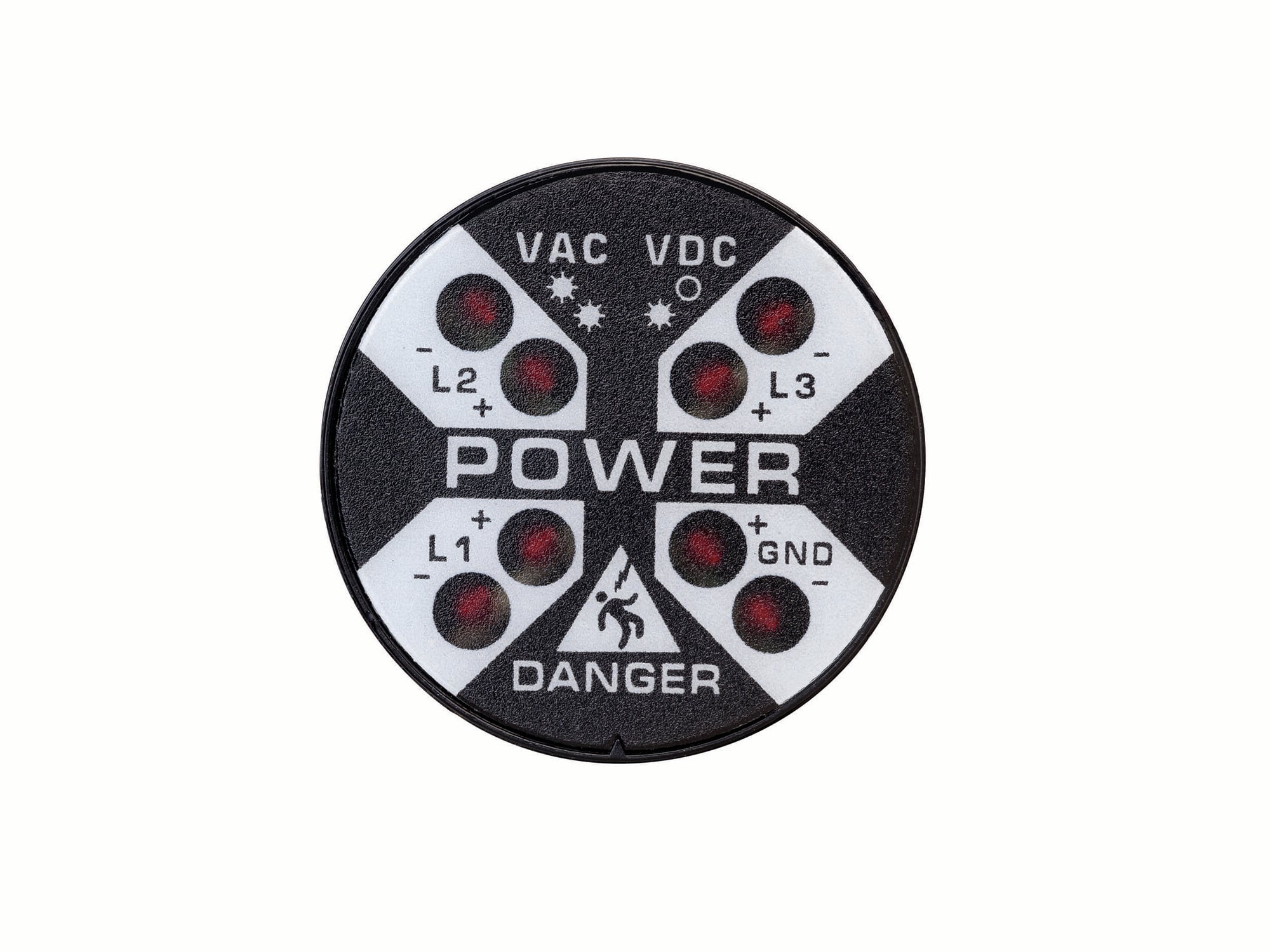 VOLTAGE INDICATOR WITH NON-FLASHING LEDS