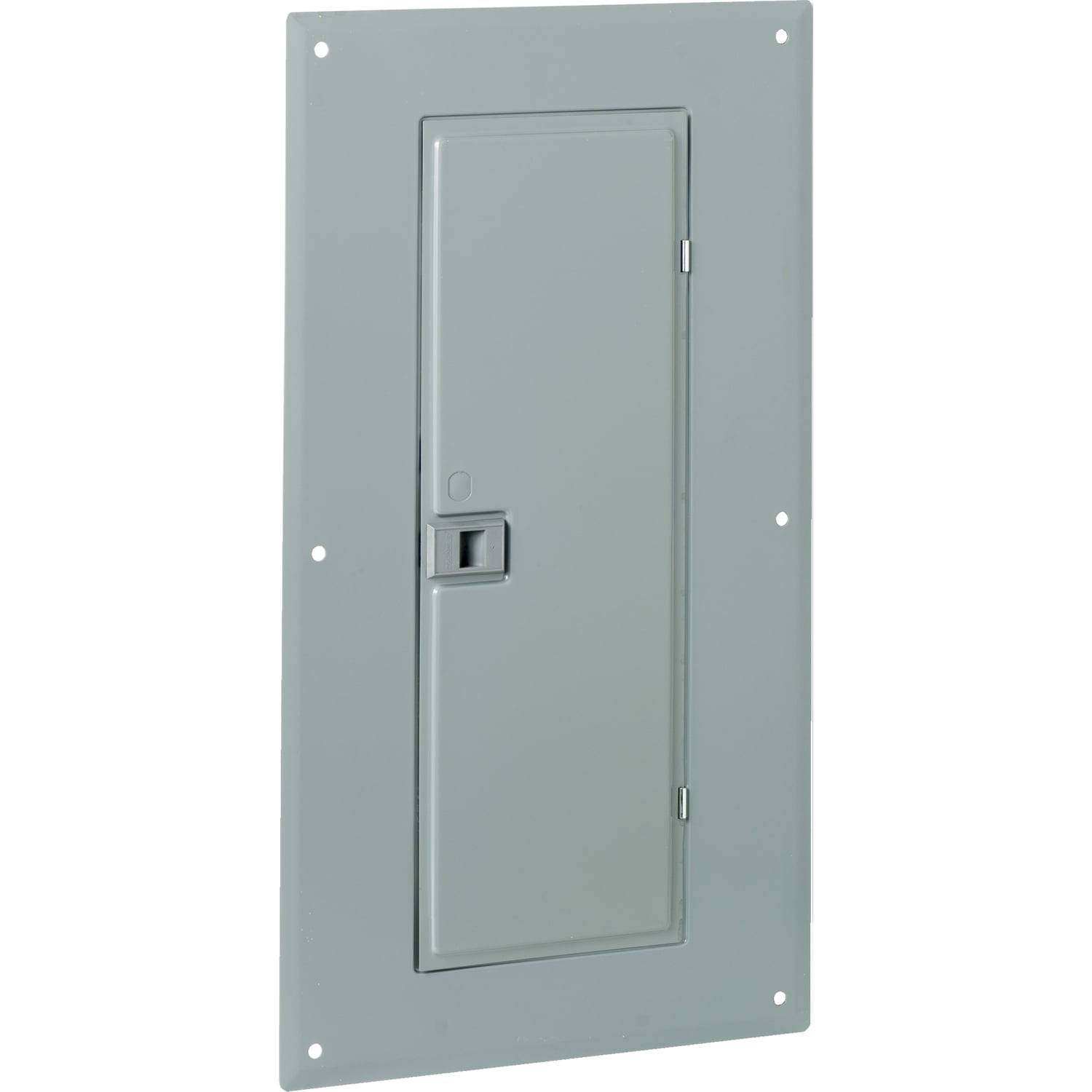 Replacement cover, QO, for 30 space load center with 125A mains, combination flush and surface, gray