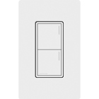 RadioRA 3 Sunnata RF 2-Button Keypad (default printing), 120-277 V, 50/60 Hz, 0.25 A, white