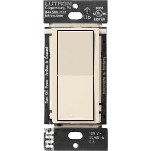 Claro Smart Accessory Switch, only for use with Diva Smart Dimmer Switch/Claro Smart Switch