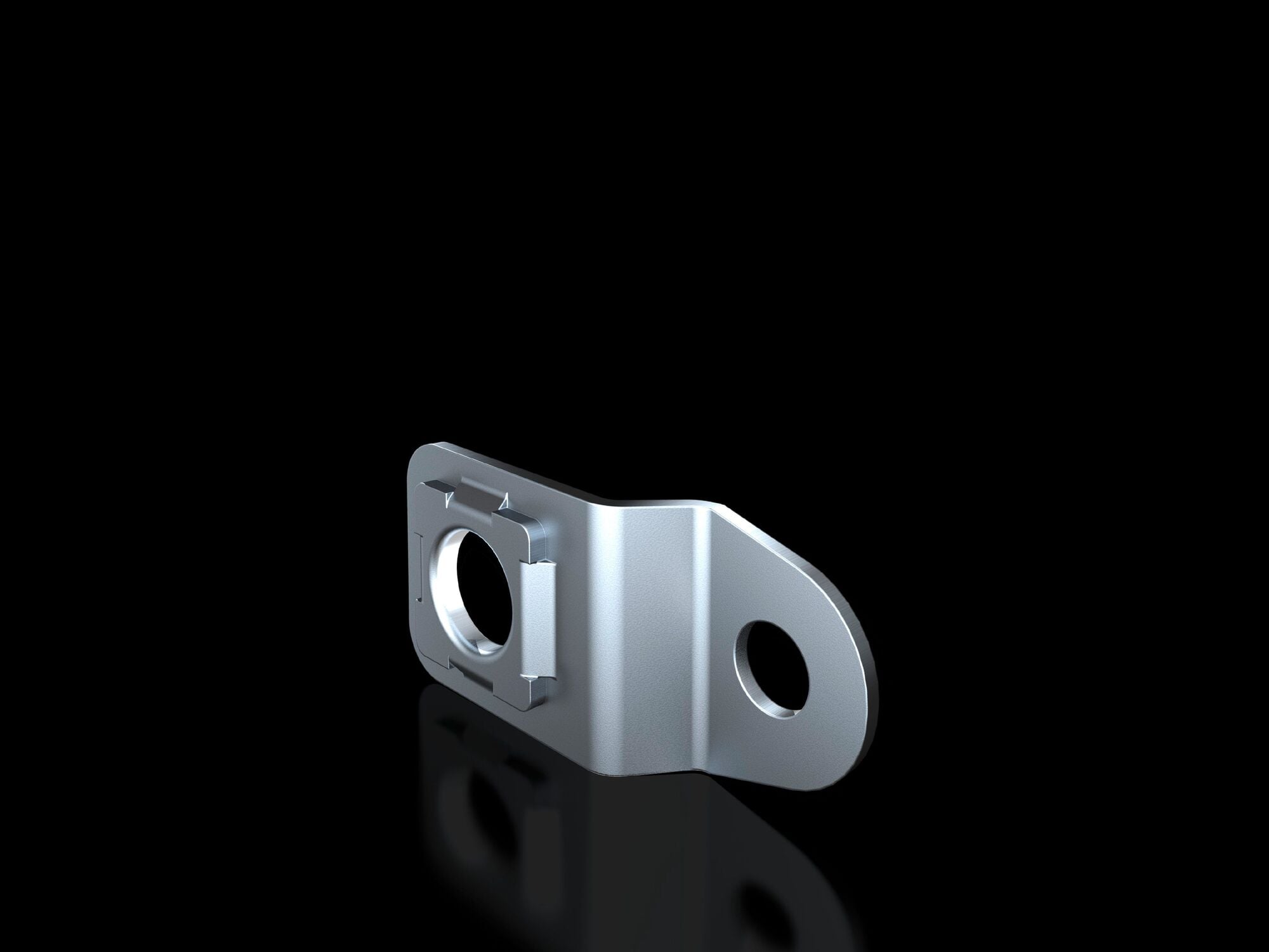 SZ Wall mounting bracket, for AX and KX, carbon steel, wall distance: 8 mm