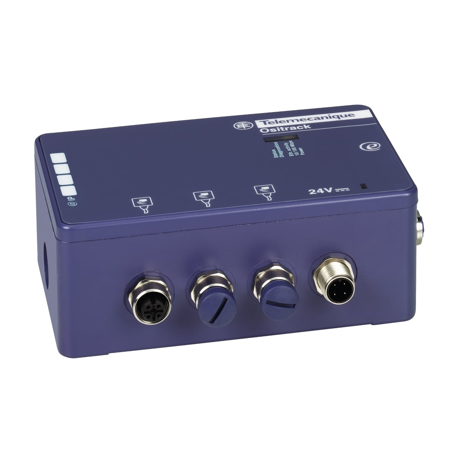 Connection Ethernet box, Radio frequency identification XG, Modbus TCP/IP, 3 channels for XGCS smart antennas