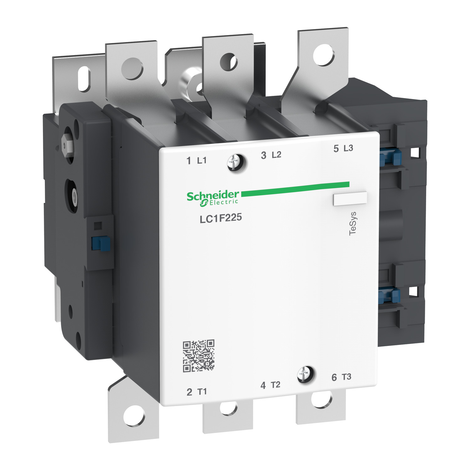 contactor, TeSys F, 3P(3NO), AC-3, <=440V 225A, coil 600V AC